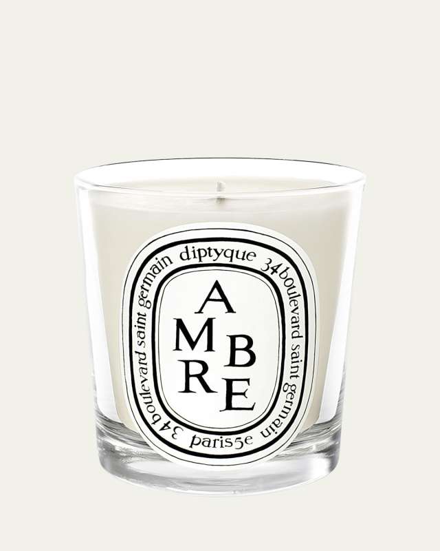 Ambre (Amber) Scented Candle,